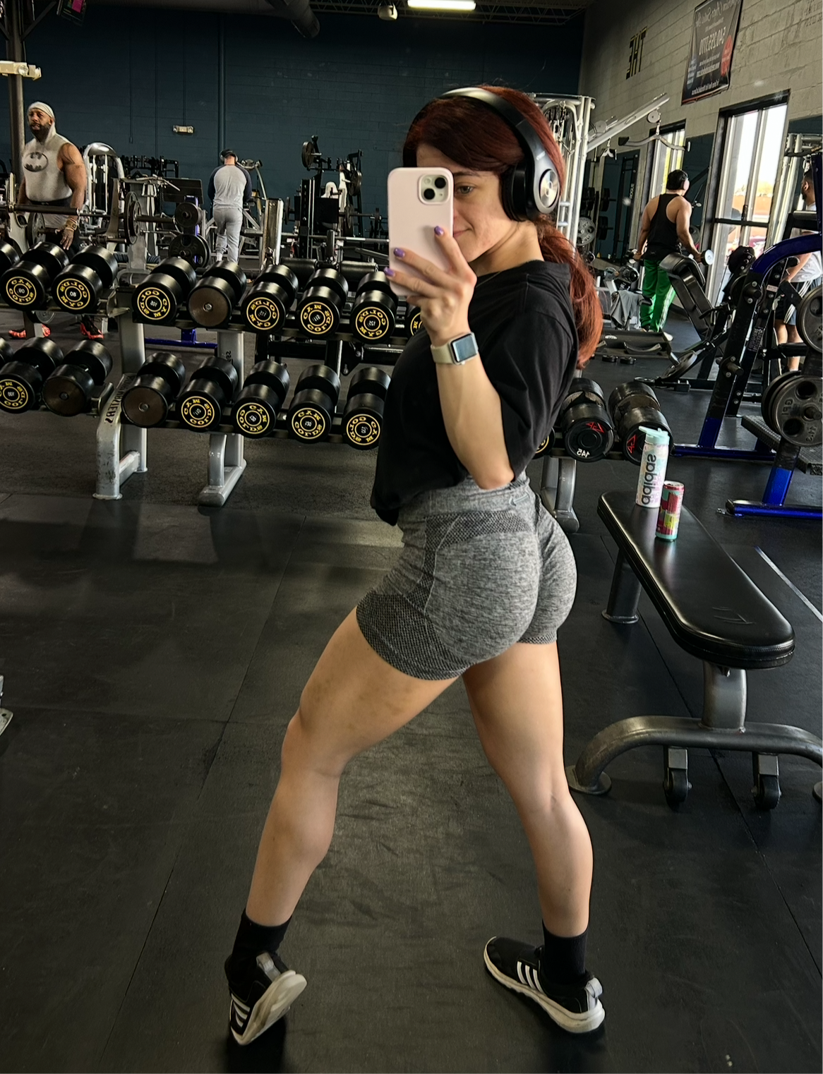 Buff Stuff High Waisted Biker Shorts