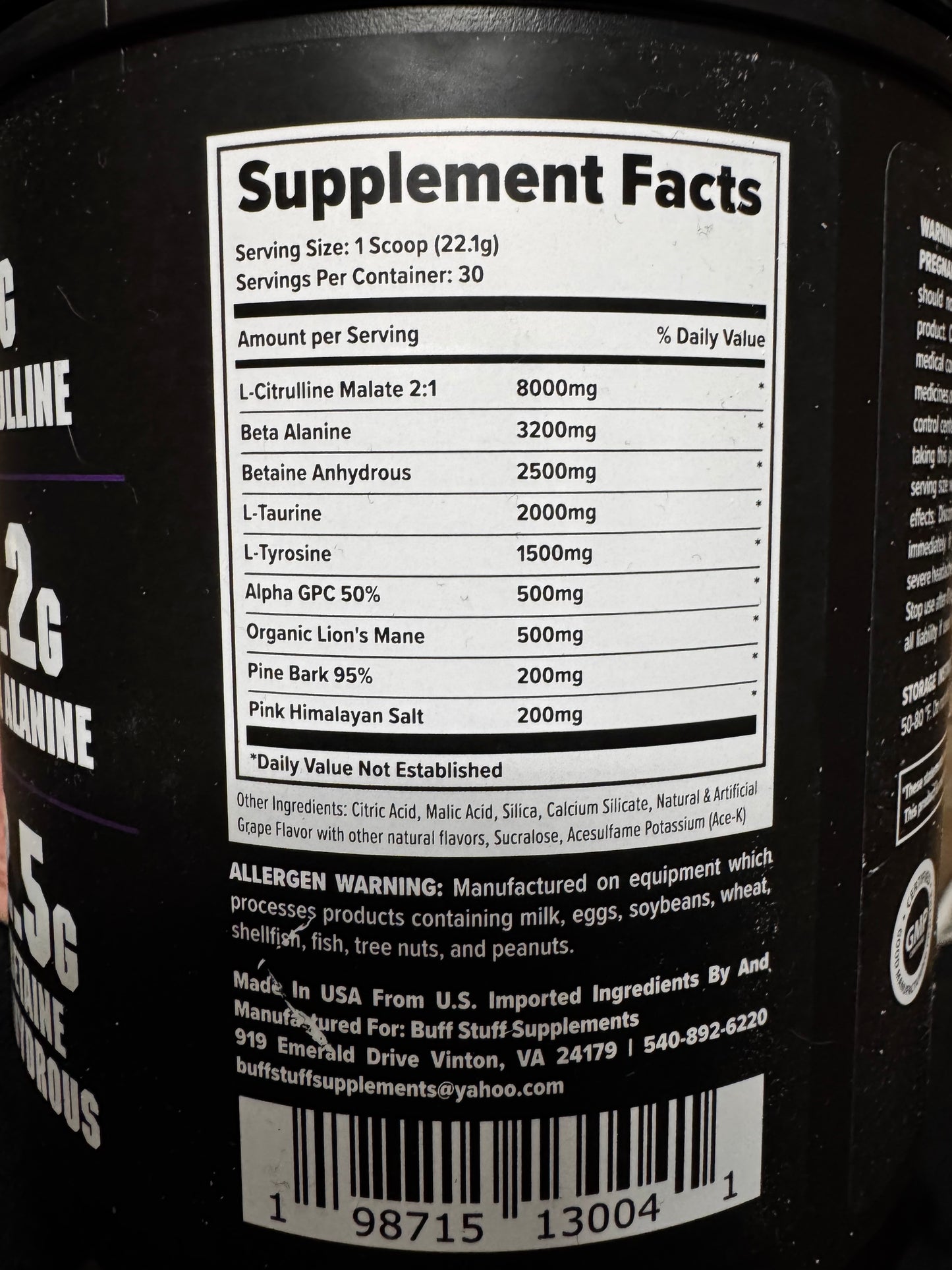 Full as F*$k - Non Stim Grape
