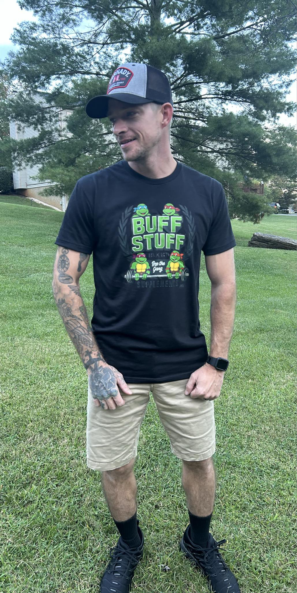 TMNT Buff Stuff logo