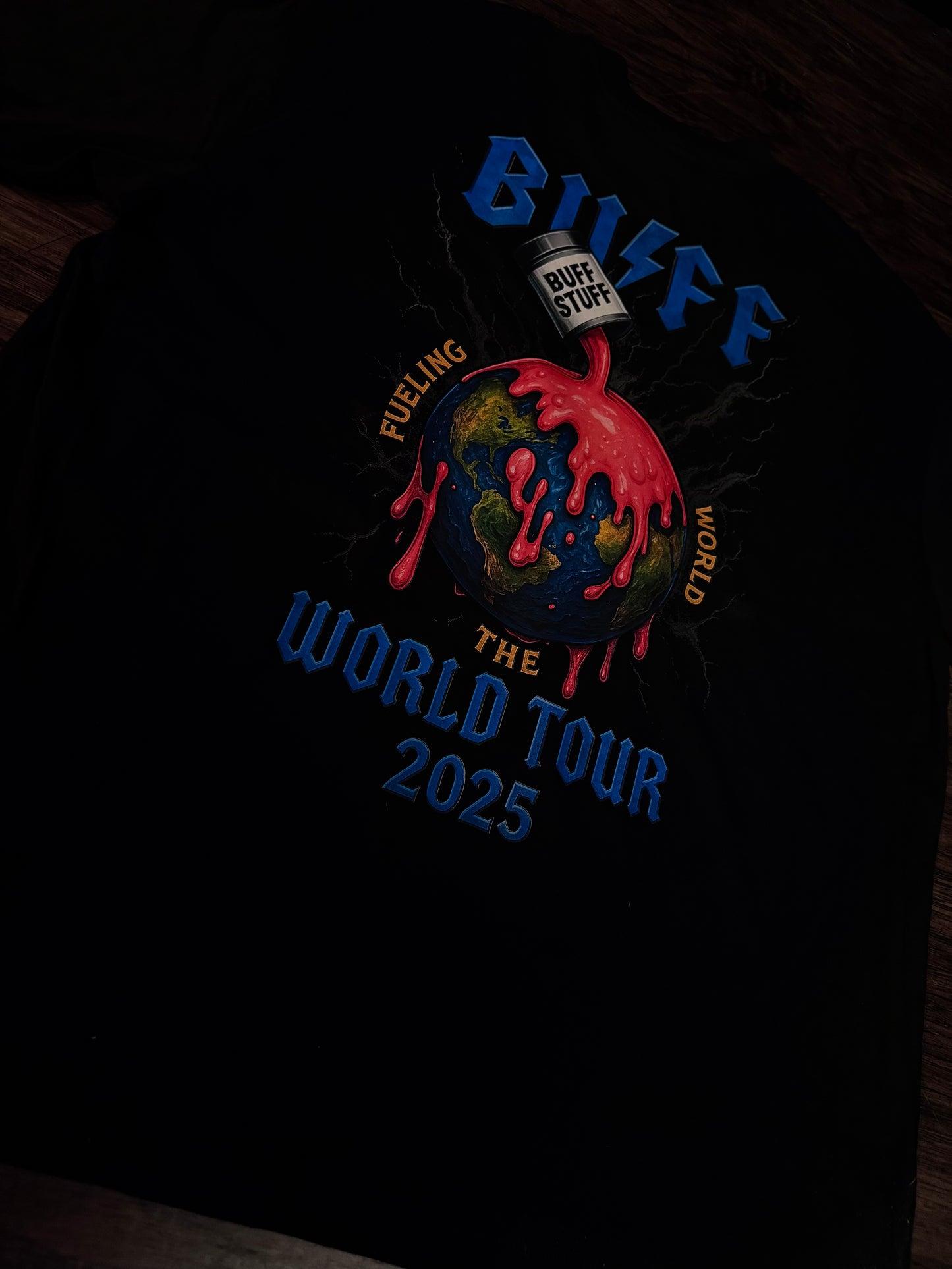 Buff Stuff 2025 World π Tour oversized Tee