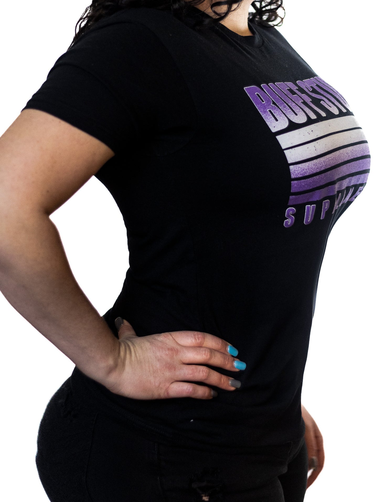 PURPLE GRADIENT TEE - UNISEX
