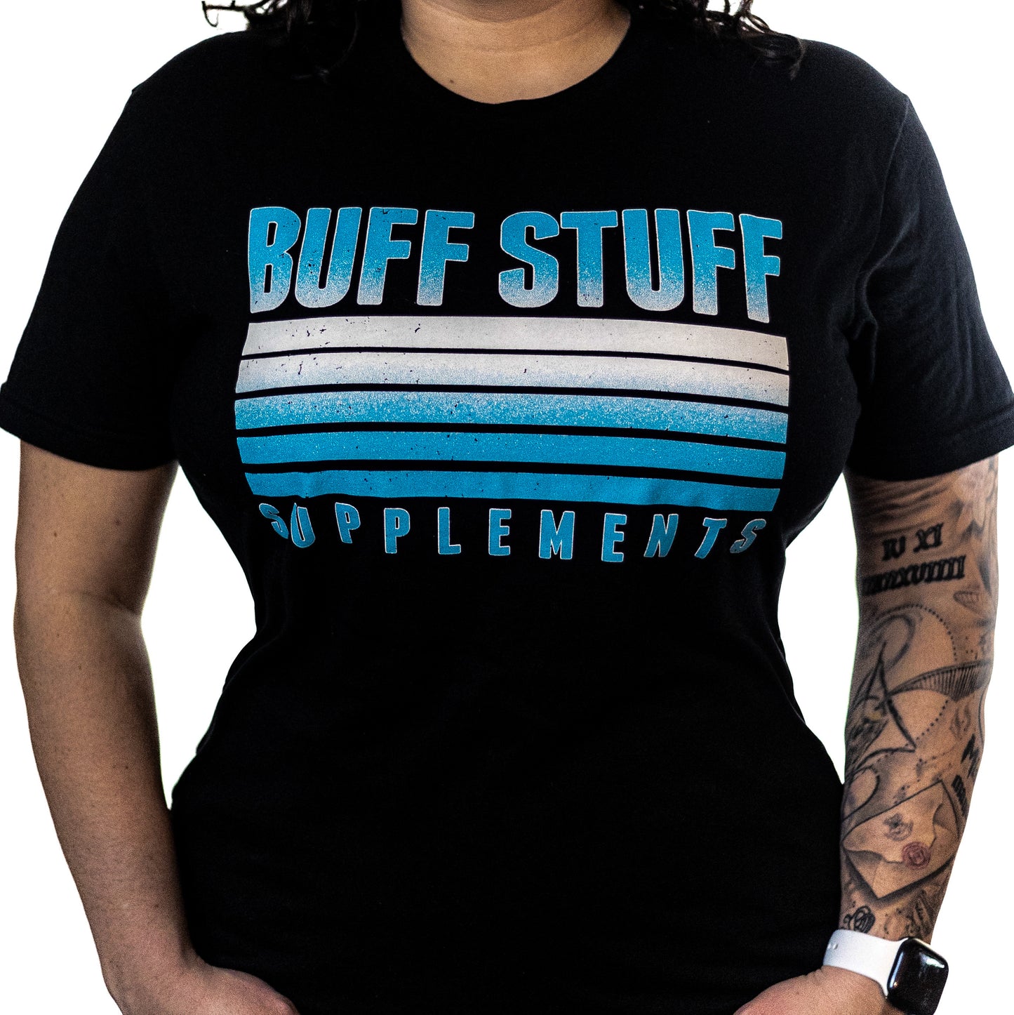 BLUE GRADIENT TEE - UNISEX