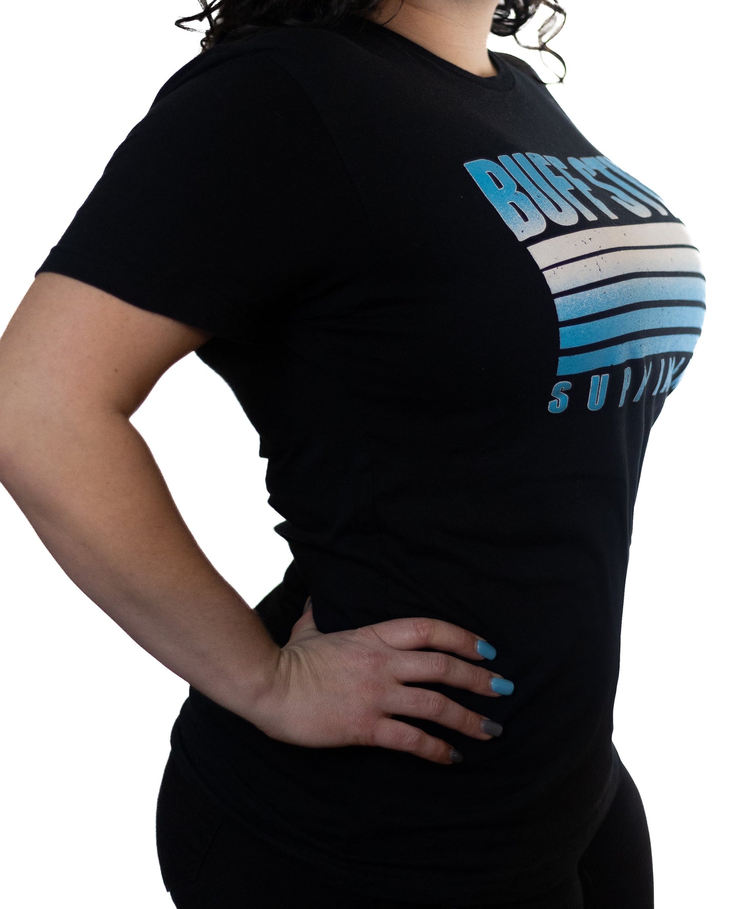 BLUE GRADIENT TEE - UNISEX