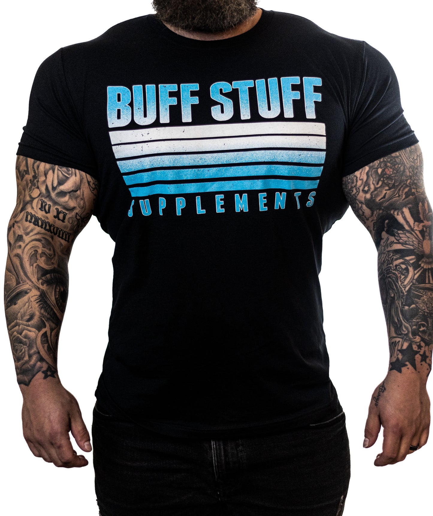 BLUE GRADIENT TEE - UNISEX
