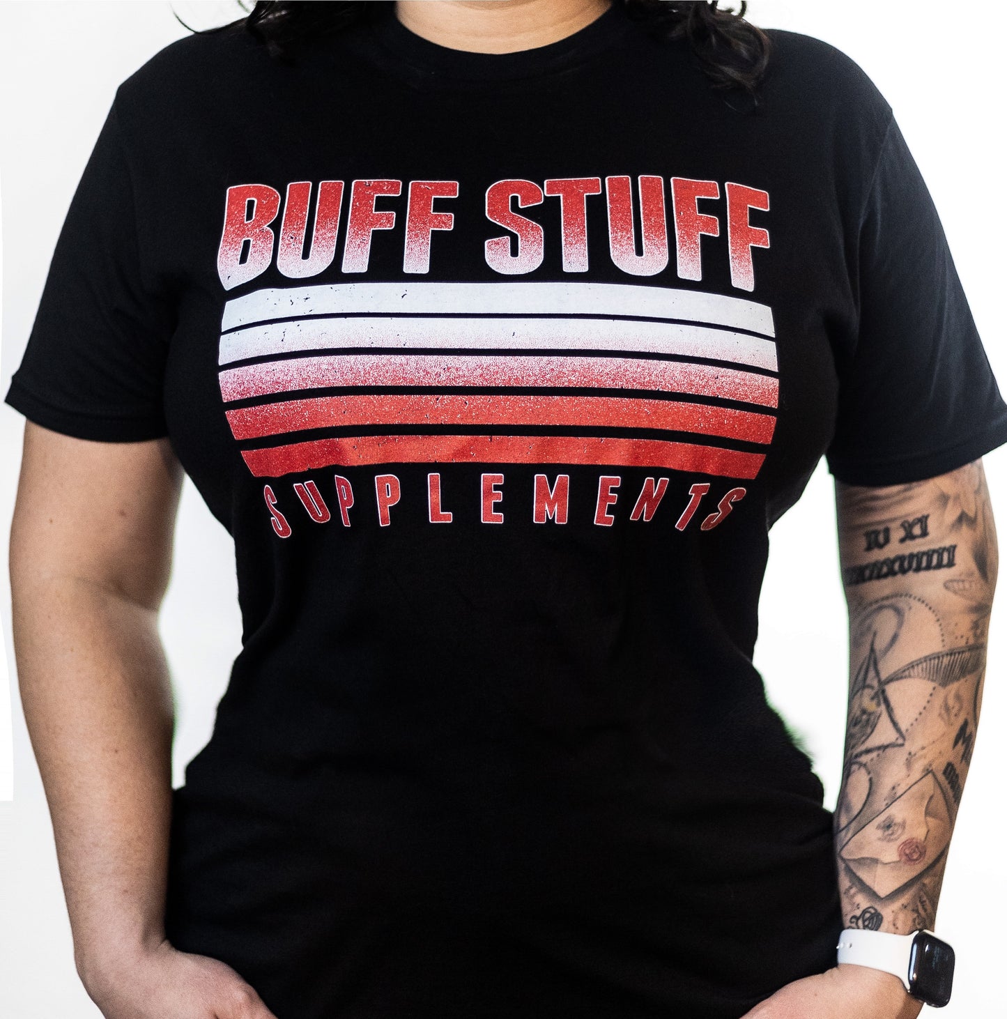 RED GRADIENT TEE - UNISEX