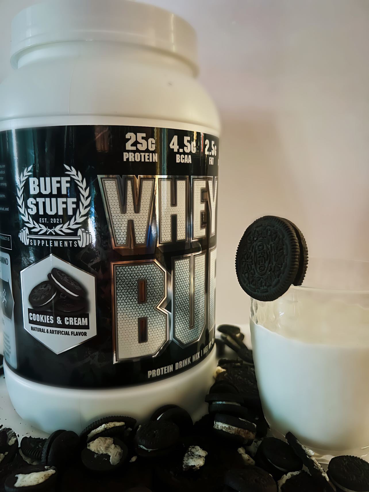 Whey 2 Buff- Cookies and Cream