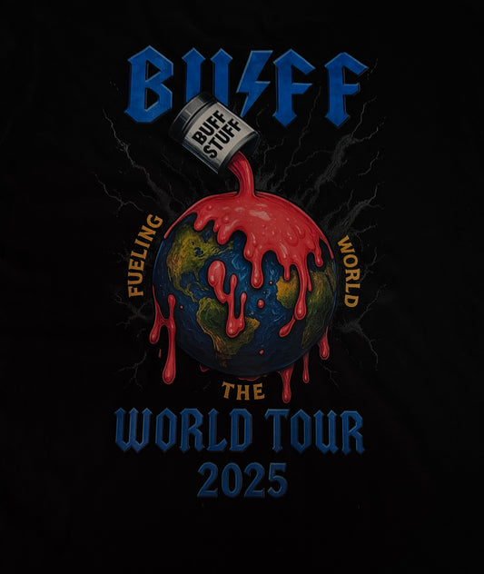 Buff Stuff 2025 World 🌎 Tour oversized Tee