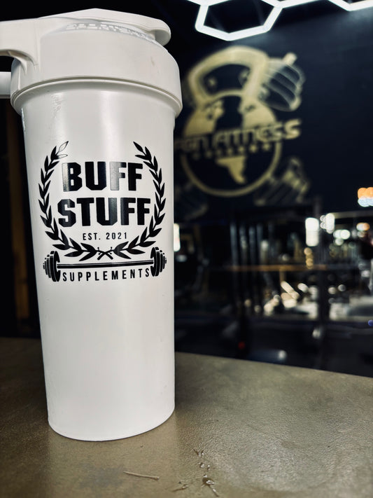 Buff Stuff Shaker - White