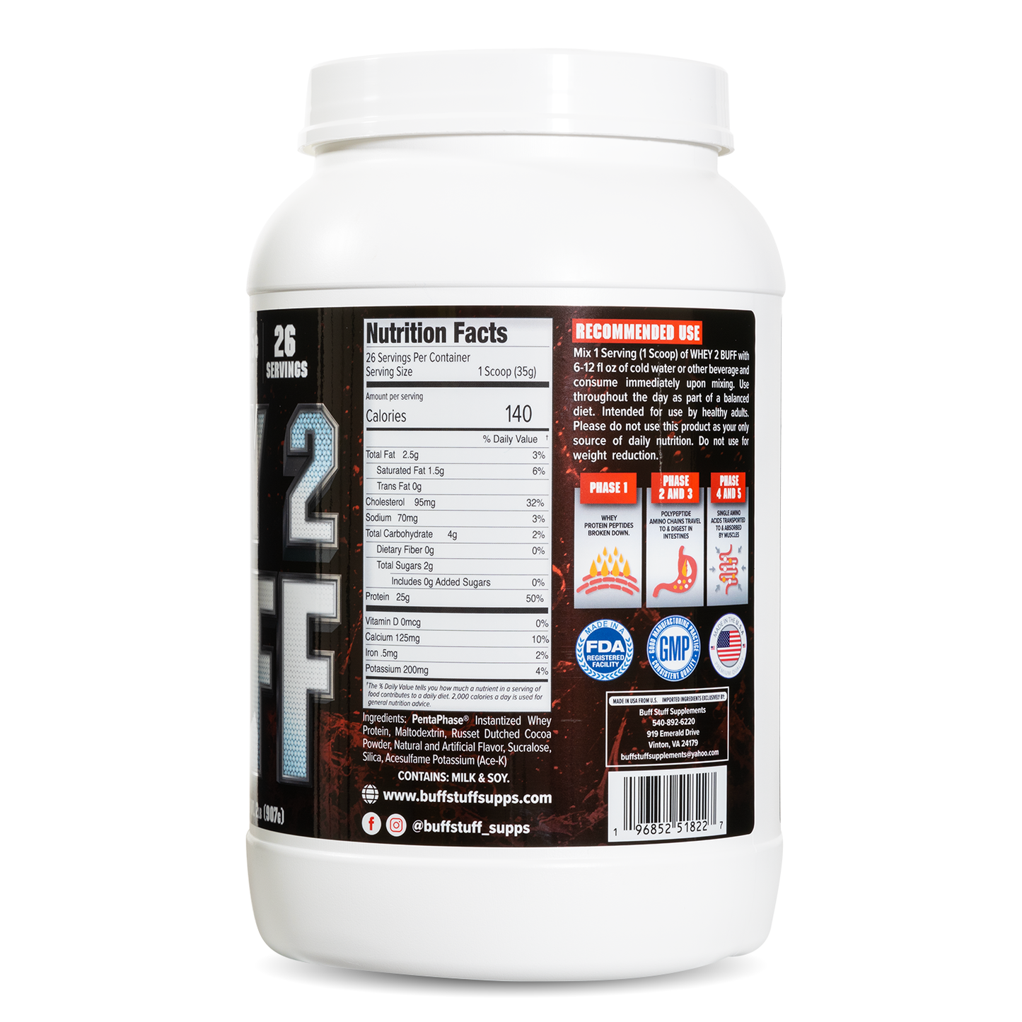 Whey 2 Buff- Chocolate